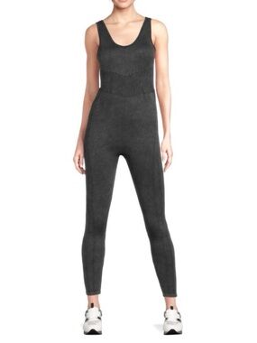 Harmony Balance Seamless Sculpted Ribbed Knit Bodysuit Jumpsuit